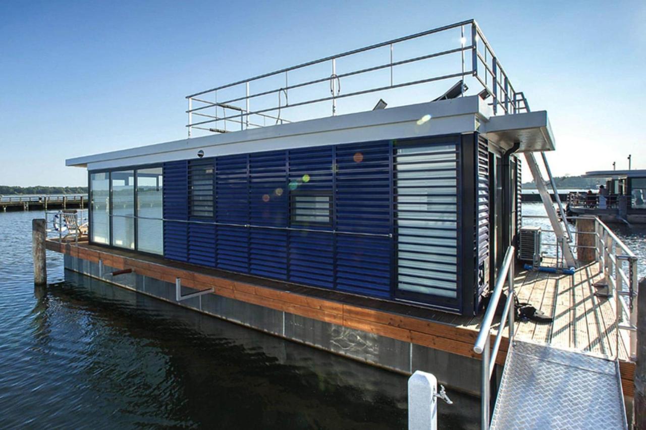 Hausboot Floating Houses Blue Active In Ribnitz-Damgarten Ngoại thất bức ảnh